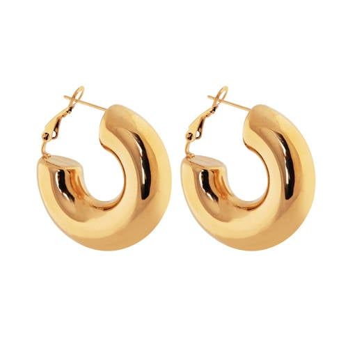 Label Kiki gold plated oorbellen Perfect Statement