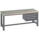 BOTT Werkbank met frame Cubio mpx - 3 lade - 2 m