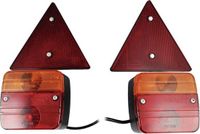 Magnetische JBM Tools | SET VAN 2 SIGNAAL INDICATOREN AAN MAGNETEN, 2 REFLECTOREN, 7 М PLATTE KABEL EN 2,5 M SPIRAALKABEL