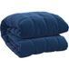 Tricolore Couverture Lestée Bleu 220x260 cm 15 kg Tissu
