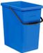BranQ Poubelle - Bac de recyclage - Seau de rangement 10L - Bleu