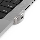 Compulocks MBPR14LDG01KL câble de sécurité Noir, Argent