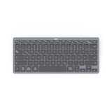 Hama Travel 400 QWERTZ Allemand Bluetooth Noir, Gris Foncé
