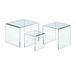 Lebez 7062 Chariot et support multimédia Transparent Support multimédia