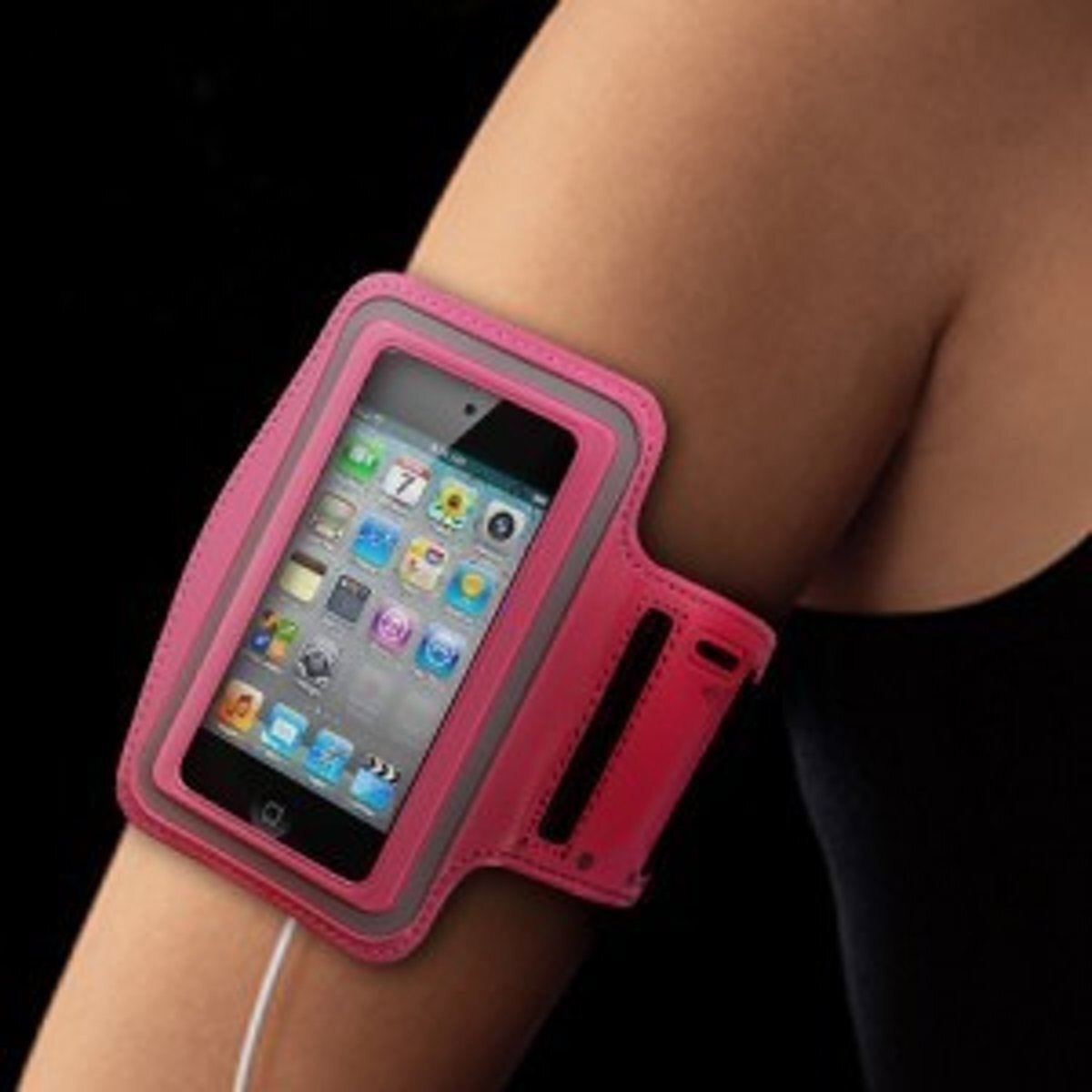 eforyou - huismerk Sportarmband voor iPhone 4/4S & iPod touch 4 - Roze OP=OP
