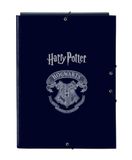 Harry Potter Captain Folio-map met 3 kleppen, Donkerblauw
