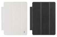 Aiino Three Folio Case for Apple iPad Air 2 - Black, Transparent, White