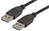 Pro Signal PSG91249 Omkeerbare USB 2.0 A Lood Mannelijk naar Mannelijk, 3m