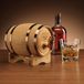 Ingenious Gifting Mini Whiskyvat Hout - Decanteerder - 600ML - Tap en Vulgat - Whiskeyvat - 89015