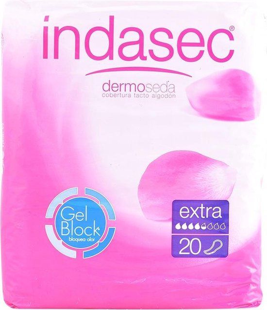 Indasec Dermoseda Extra Incontinentie Inzetstukken - 20 Stuks