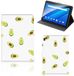 B2Ctelecom Lenovo Tab E10 Housse pour tablette Avocat