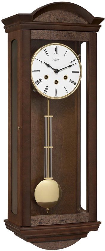 Hermle Hangwandklok 71001-030341 - 4/4 Westminster - Wortelhoutlook