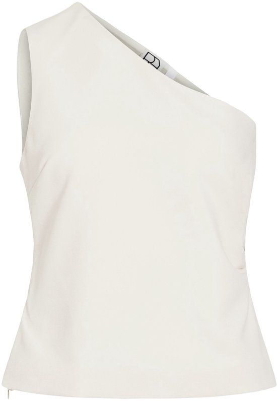 ROUGE EDIT Top One-shoulder ecru
