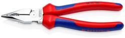 Knipex Pince universelle | Poignées multi-composants | Chromé | Longueur 185 mm - 08 25 185 SB