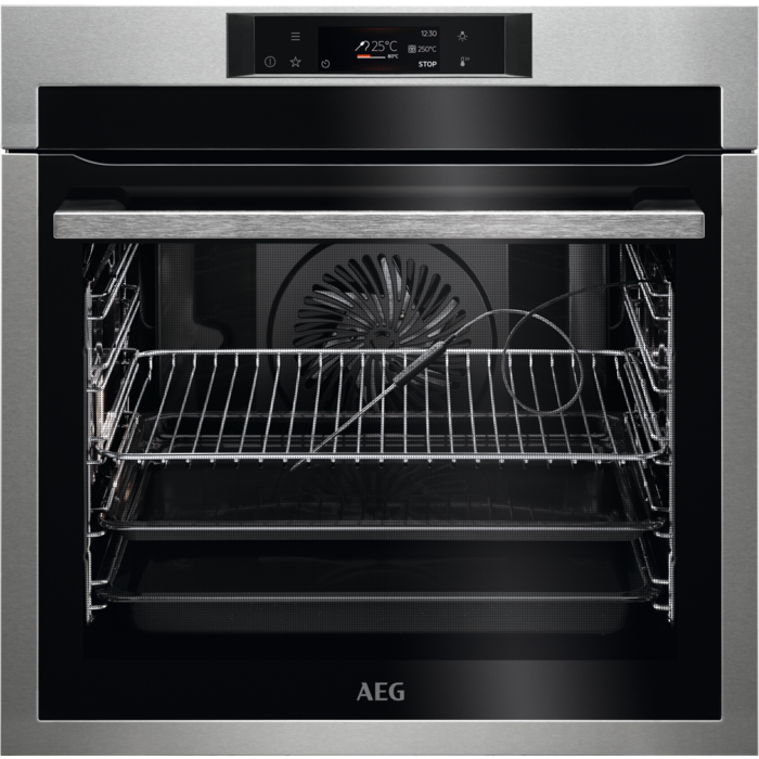 AEG BPE742380M - Inbouw oven - 71L - 3500W - A++ - Zwart/RVS