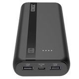 Cellularline Power Bank 20000mAh Zwart