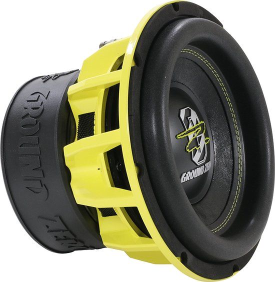 Ground Zero GZHW 25XSPL-D2 10" 2500W SPL Subwoofer - 2x2 Ohm