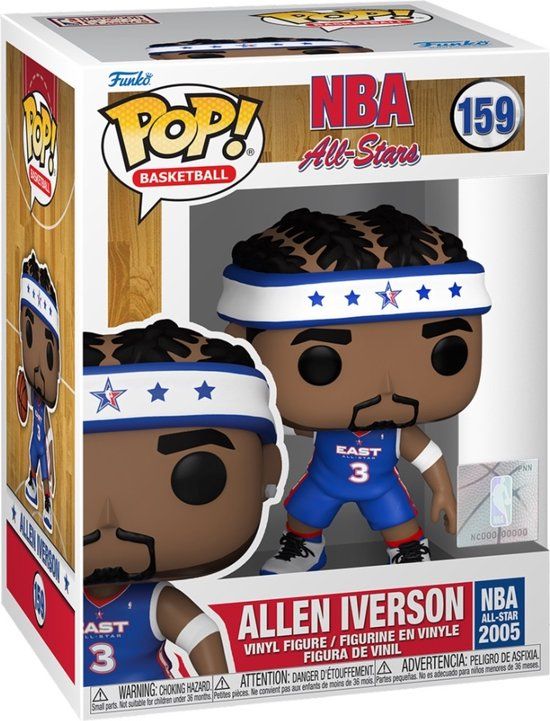 Funko Pop! NBA Legends: Allen Iverson - Pop #159