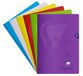 Clairefontaine 303225C - Pak met 25 schriften S'coolbook, ideaal voor school, DIN A4, 32 Pagina's, 90g, liniëring 25 gelijnd met Kantlijn, Polypro Omslag, geassorteerde kleuren, 1 pak