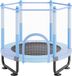 trampoline 60 pouces pour enfants, mini-trampoline pour tout-petits avec filet de sécurité, adapté à un usage intérieur et extérieur