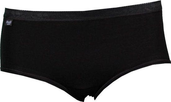 sloggi Basic+ Dames Midi slip - 4-pack - Zwart - Maat 50