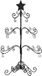 vidaXL - Kerstboom - 90 cm - Metaal - Zwart