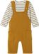 Vertbaudet Fleece babyset met T-shirt en tuinbroek