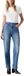Levi's dames Jeans Ribcage Straight Ankle, Dance Around, 26W / 29L