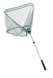 ABU GARCIA 2 x uniseks telescopische schepnet van aluminium, groen zilver, Eén maat