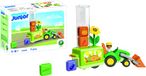 PLAYMOBIL Junior, tractor met grappige plantenmachine, speelgoed vanaf 1 jaar, cadeau voor peuters, bevordert het leren van groentesoorten en kleuren, duurzaam speelgoed, 71773
