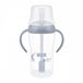 NUK Perfect Match oefenfles met rietje 260ml grijs