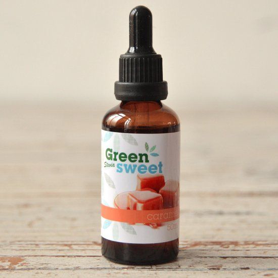 Greensweet Stevia Vloeibaar Caramel - 50 ml