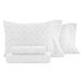 Queen Linen Market Beddengoedset voor queensize bed, 4-delig, comfortabel, ademend en verkoelend, met diepe hoeken, voor matrassen van 40,6 cm, Oeko-Tex gecertificeerd, lichtgrijze wijnstokken explosie