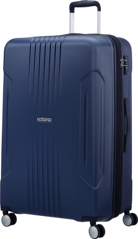 American Tourister Reiskoffer - Tracklite Spinner 78/29 Uitbreidbaar Tsa (Large) Dark Navy