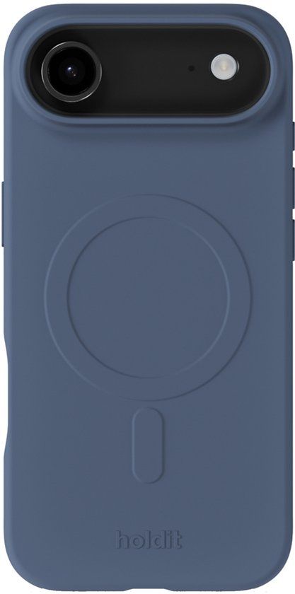 Holdit Soft MagSafe Case voor de Apple iPhone Air - Pacific Blue