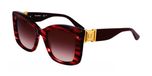 GAFAS Karl Lagerfeld KL6139S Striped Red Zonnebril Vrouwen