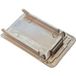 Grass Adaptateur pour porte en verre et miroir nickelé