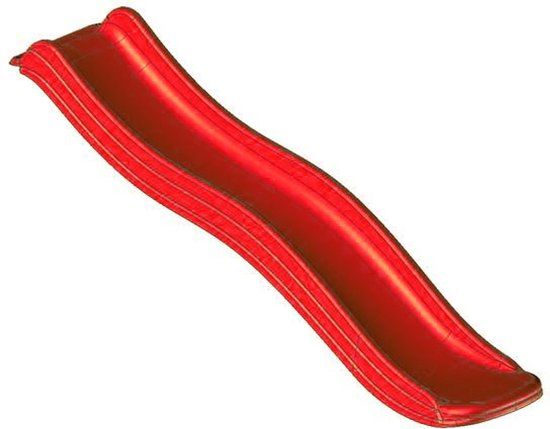 Intergard Glijbaan tuin rood 175cm voor houten speeltoestellen