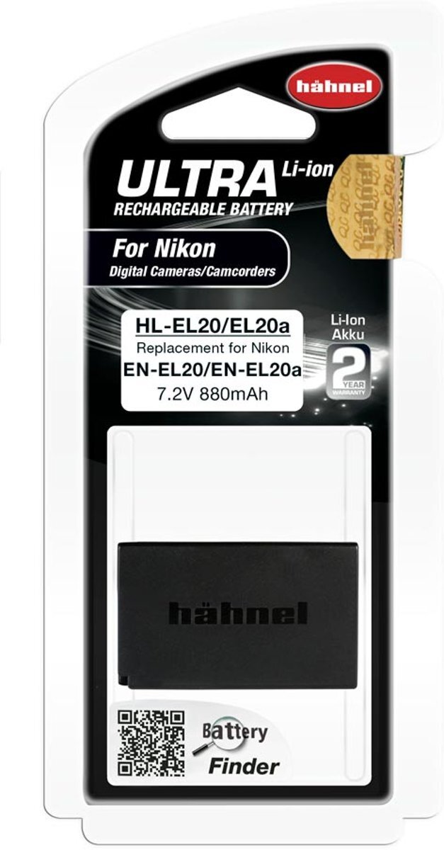 Hähnel HL-EL20 Ultra Li-Ion Accu voor Nikon