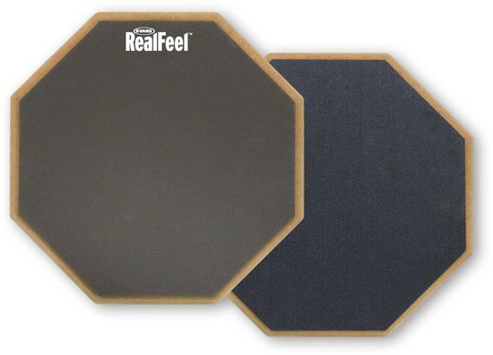 Evans Practice Pad Real Feel RF-6D - 6" - Double-sided