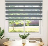 Maison Exclusive - Rideau occultant, gris foncé, 150x100 cm