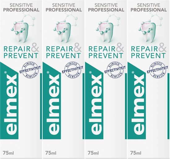 Elmex Elmex Sensitive Professional Repair & Prevent tandpasta 4 x 75ml