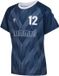 Hummel Kindertrui Regular Korte Mouw Unisex Polyester Blauw 12 jaar