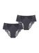 TRIUMPH Slip ' Wild Peony Florale ' donkergrijs