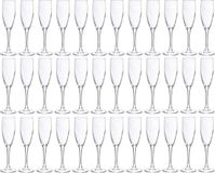 Cosy & Trendy Champagneglazen - 36x stuks - glas - 190 ml - Flutes