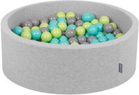 KiddyMoon Ballenbad 90x30cm - 200 Ballen ∅ 7cm