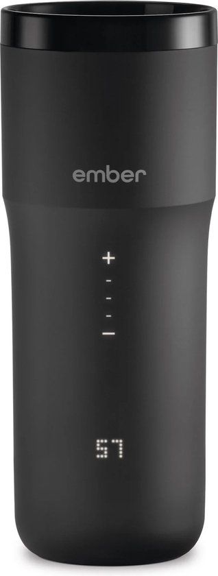 Ember Travel Mug² - Thermosbeker met Instelbare Temperatuur - Zwart - 355 ML