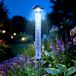 Spetebo XXL buitenthermometer met zonnelamp - 112 cm - klassieke tuinthermometer voor tuin, balkon en terras