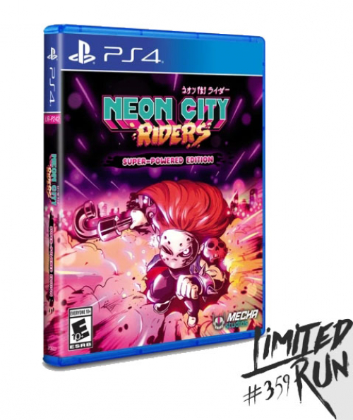 Limited Run Neon City Riders PlayStation 4