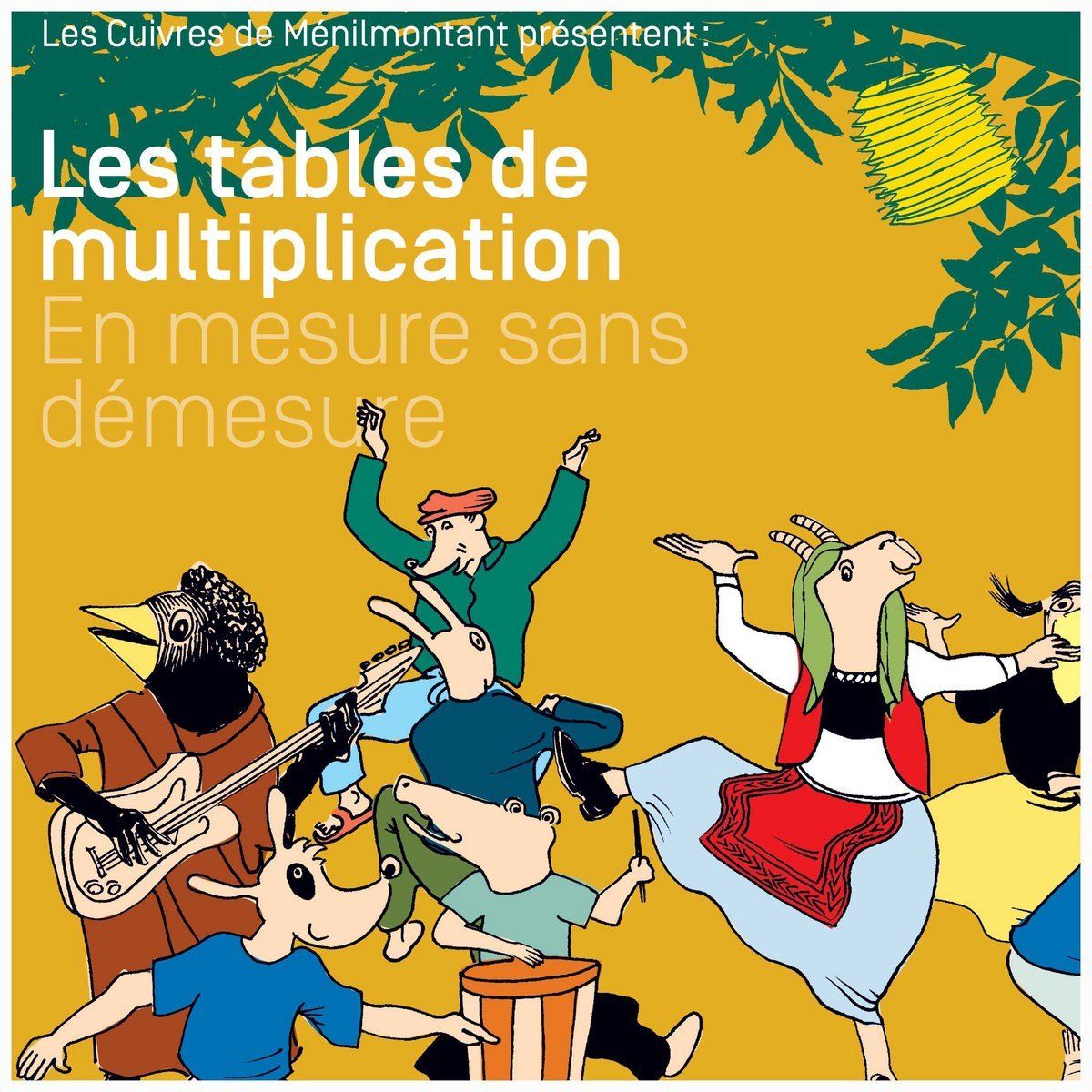 OUTHERE Les Cuivres De Menilmontant - Les Tables De Multiplication En Mesure, Sans Demes (CD)